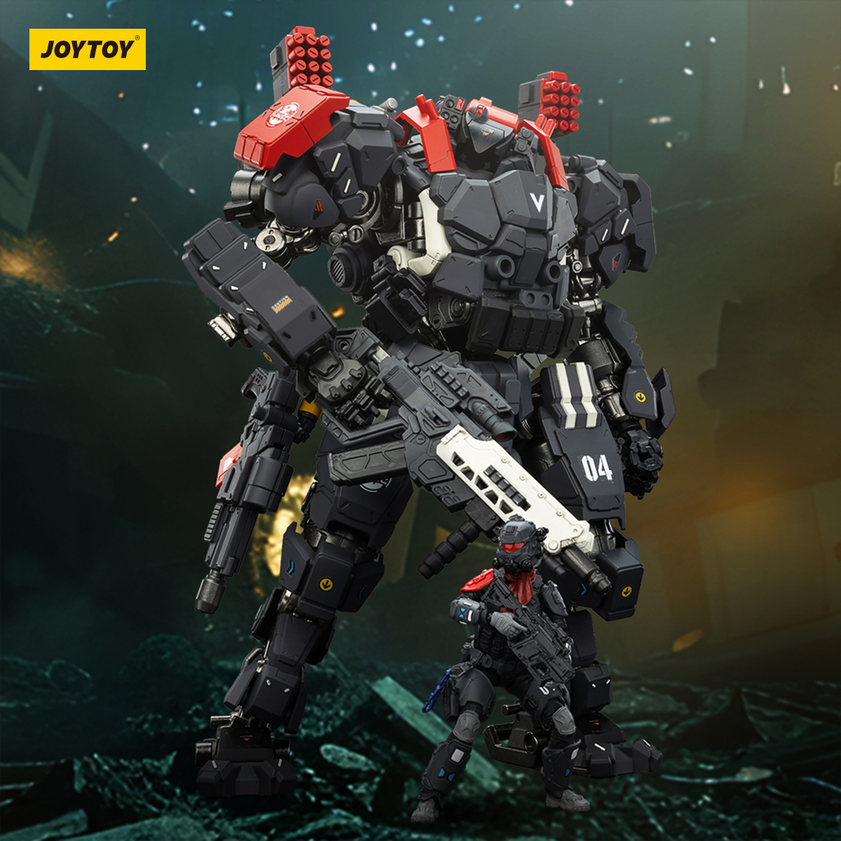 JOYTOY 1:18 Battle for the Stars Tyrant-03 Tactical Type and Tyrant-04 City Combat Type - JOYTOY WORLD