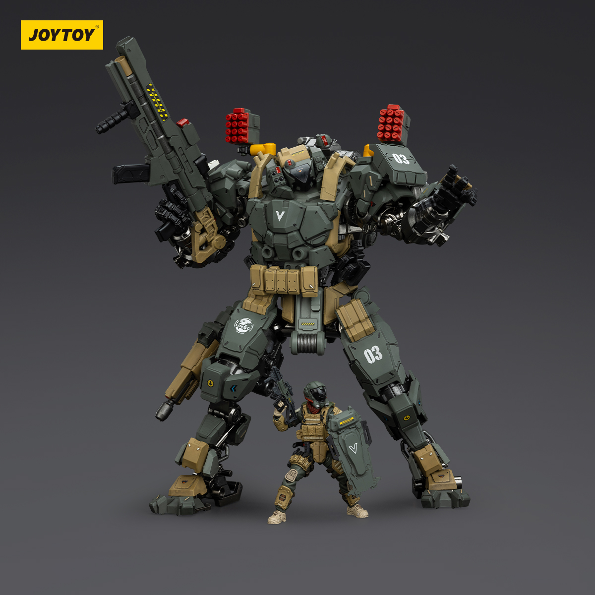 JOYTOY 1:18 Battle for the Stars Tyrant-03 Tactical Type and Tyrant-04 City Combat Type - JOYTOY WORLD