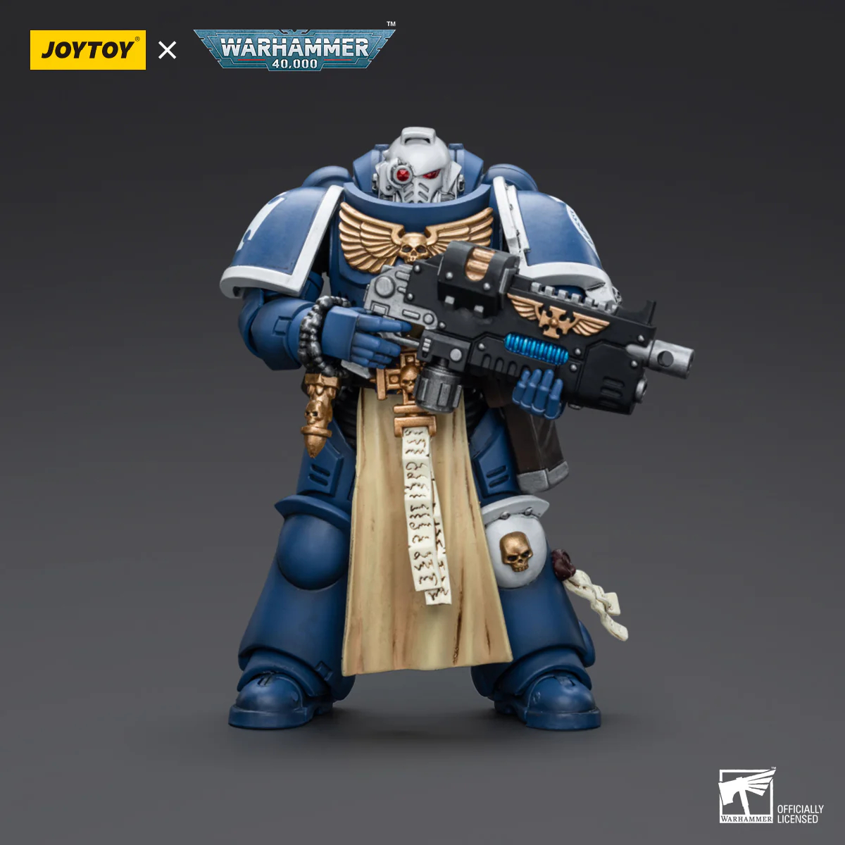 JOYTOY Warhammer 40k 1: 18 Ultramarines Sternguard Veteran Sergeant - JOYTOY WORLD