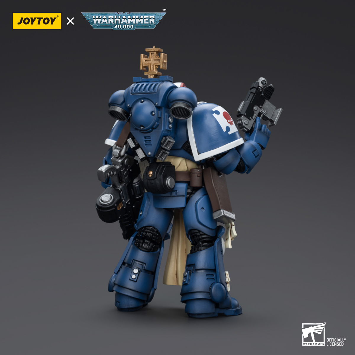 JOYTOY Warhammer 40k 1: 18 Ultramarines Sternguard Veteran Sergeant - JOYTOY WORLD