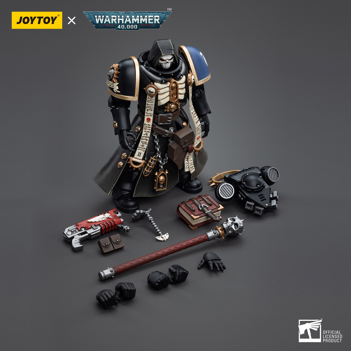 JOYTOY JT5567 Warhammer 40k 1: 18 Ultramarines Primaris Chaplain Brother Varus - JOYTOY WORLD