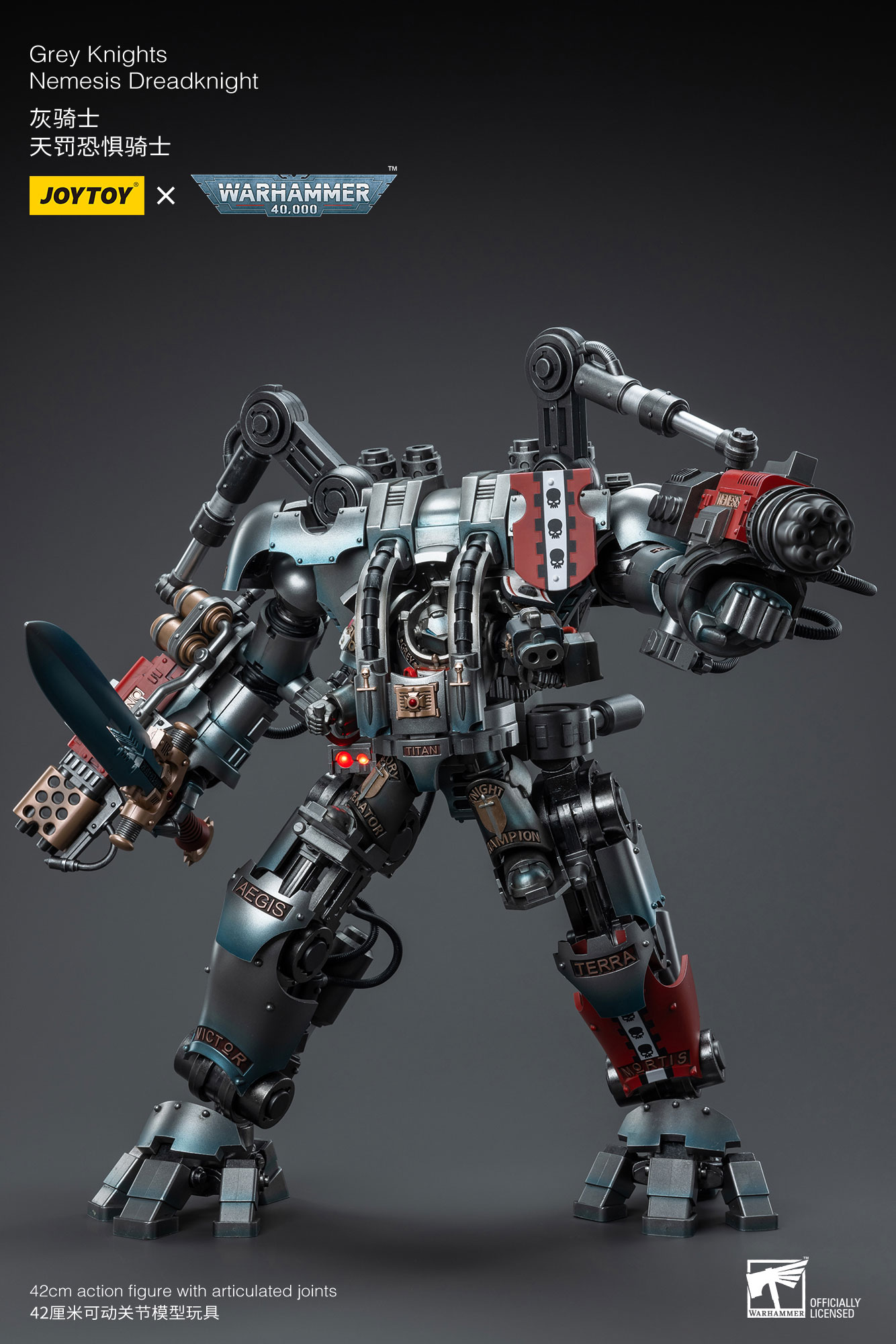 JOYTOY JT6434 Warhammer 40k 1: 18 Grey Knights Nemesis