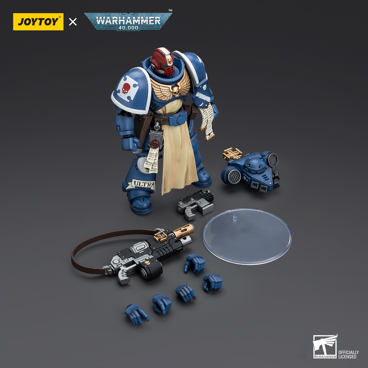 JOYTOY Warhammer 40k 1: 18 Ultramarines Sternguard Veteran Sergeant - JOYTOY WORLD