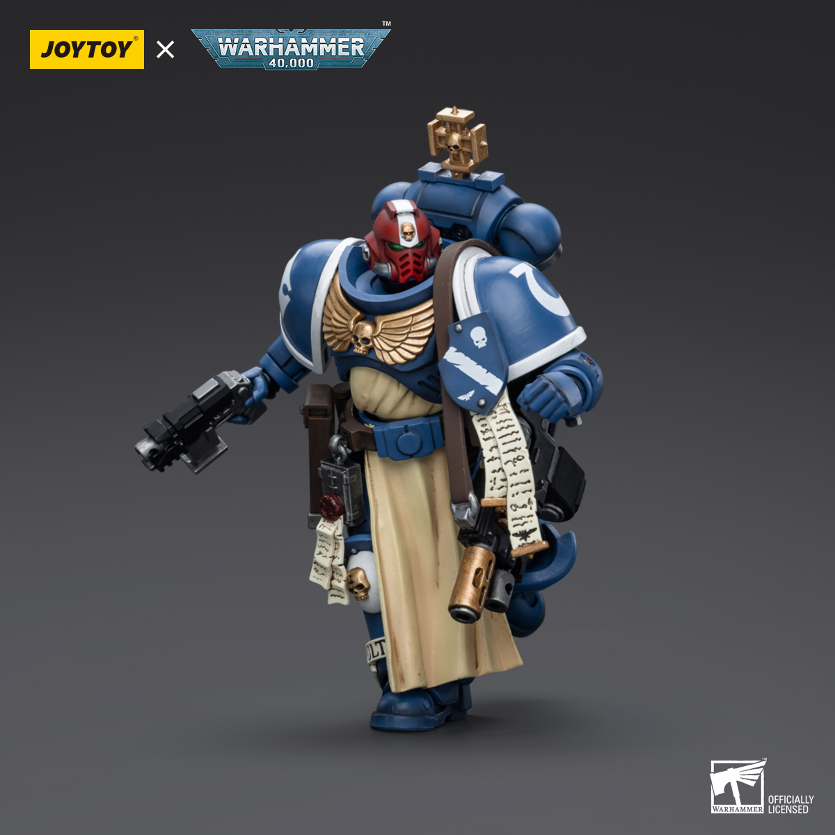 JOYTOY Warhammer 40k 1: 18 Ultramarines Sternguard Veteran Sergeant - JOYTOY WORLD