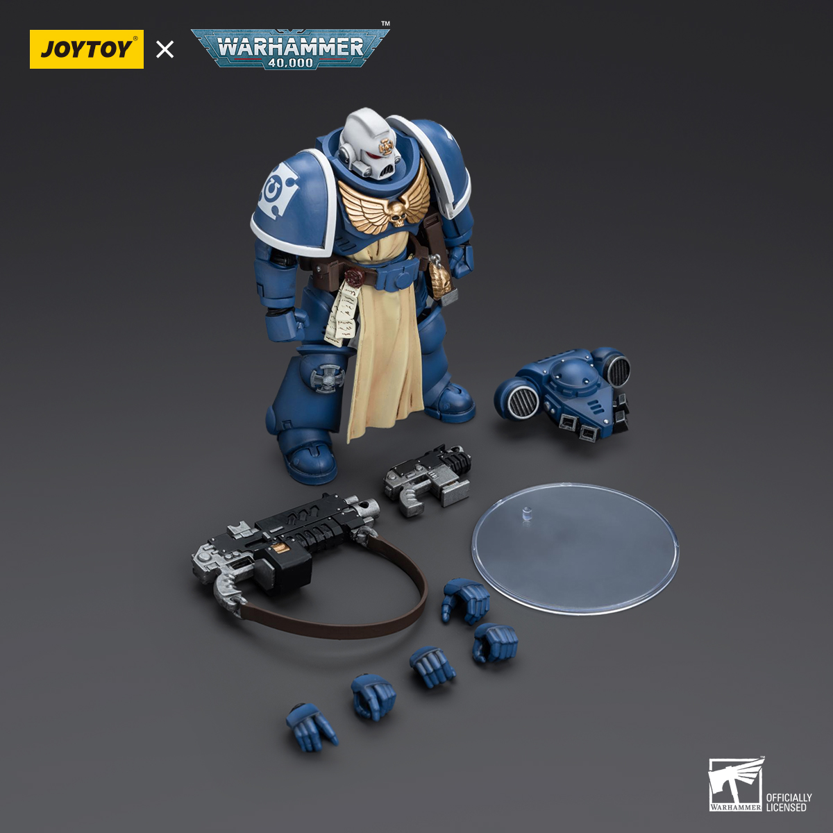 JOYTOY Warhammer 40k 1: 18 Ultramarines Sternguard Veteran Sergeant - JOYTOY WORLD