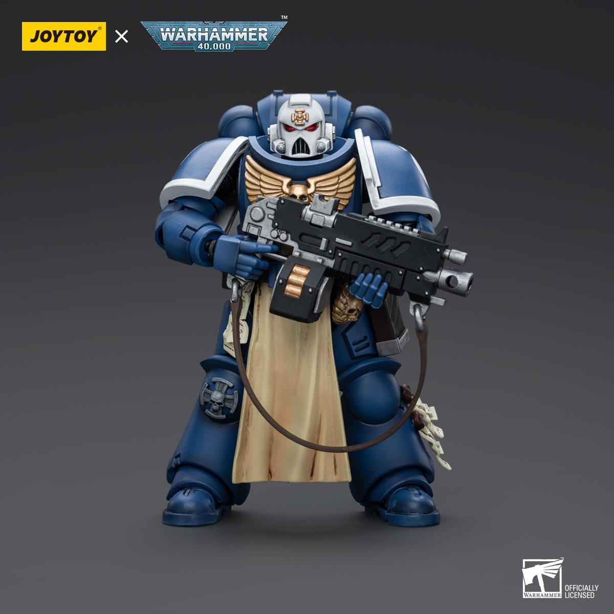 JOYTOY Warhammer 40k 1: 18 Ultramarines Sternguard Veteran Sergeant - JOYTOY WORLD