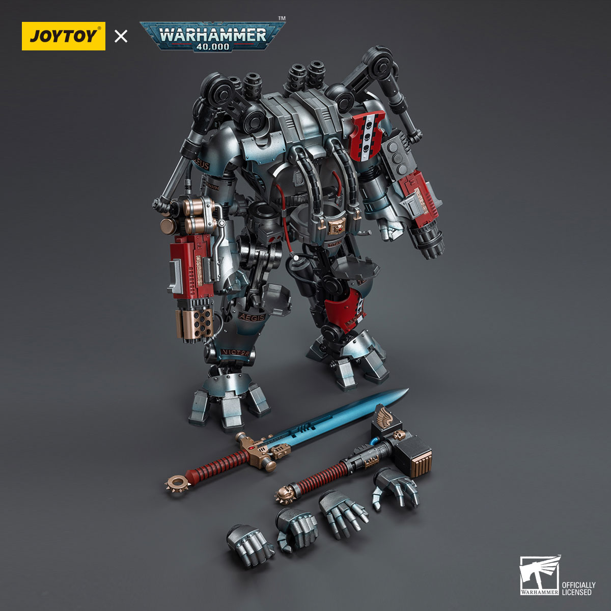 JOYTOY JT6434 Warhammer 40k 1: 18 Grey Knights Nemesis JOYTOY JT6434 Warhammer 40k 1: 18 Grey Knights Nemesis