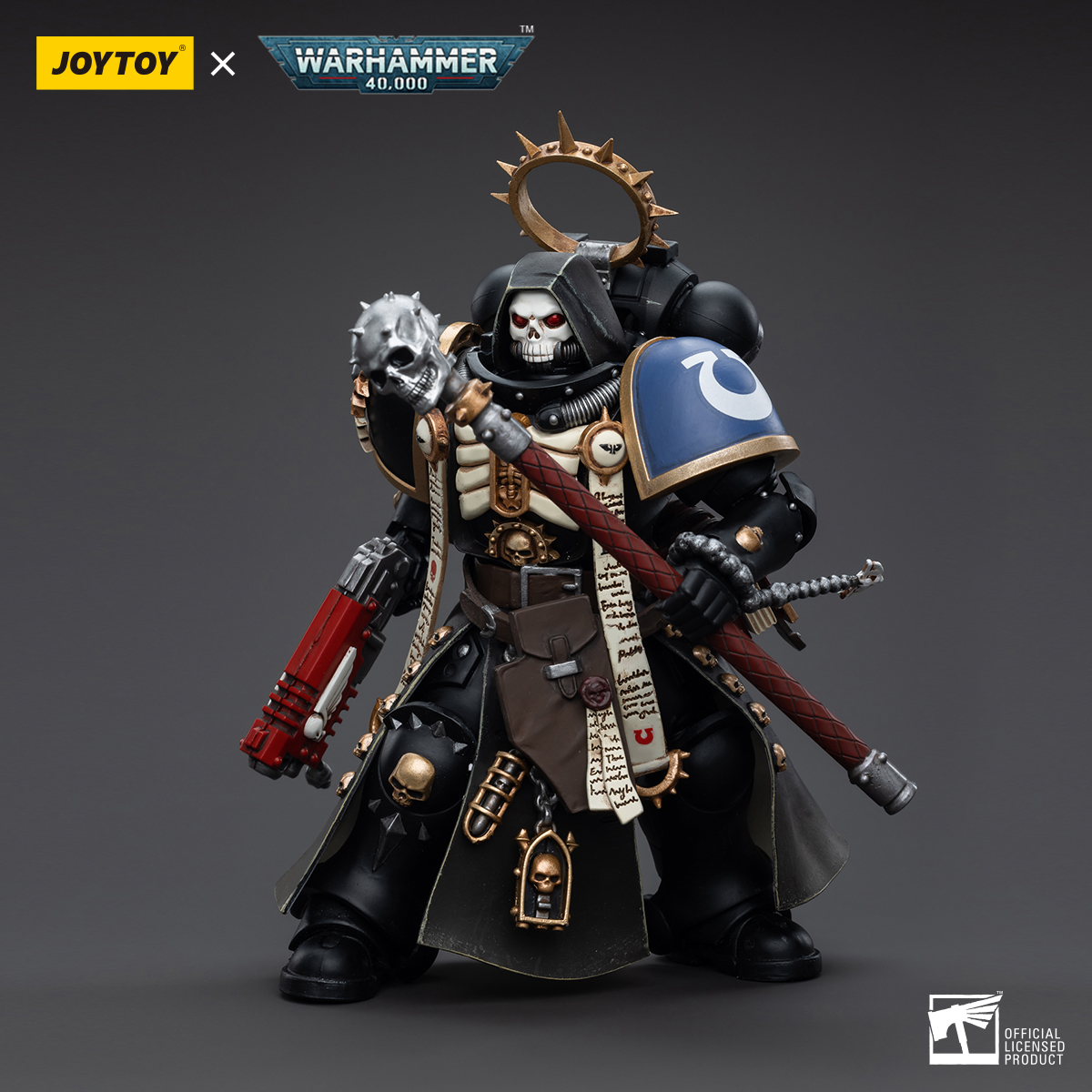 JOYTOY JT5567 Warhammer 40k 1: 18 Ultramarines Primaris Chaplain Brother Varus - JOYTOY WORLD
