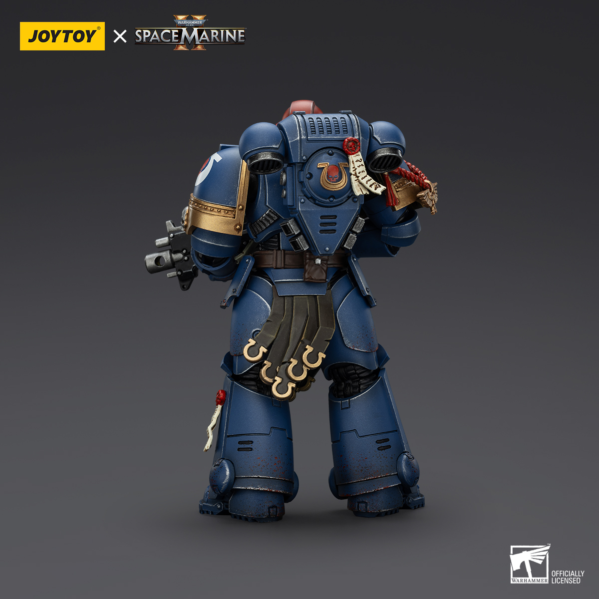 JOYTOY Warhammer 40k Collectors Edition Space Marine 2 Ultramarines  Lieutenant Titus, Sergeant Gadriel and Brother Chairon - JOYTOY WORLD