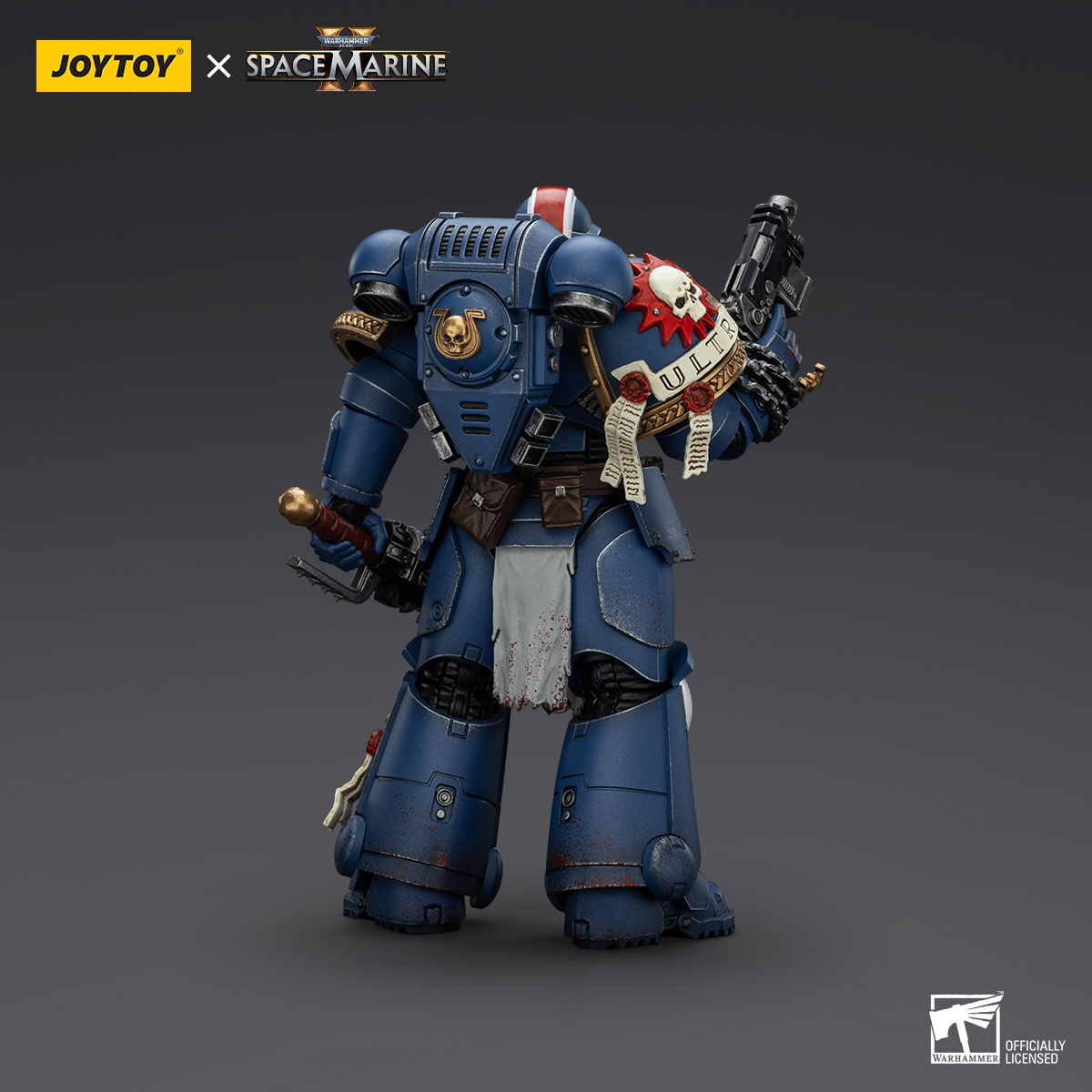JOYTOY Warhammer 40k Collectors Edition Space Marine 2 Ultramarines  Lieutenant Titus, Sergeant Gadriel and Brother Chairon - JOYTOY WORLD