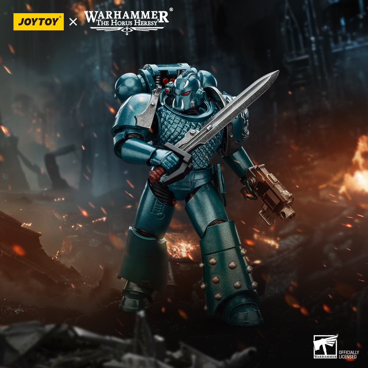 JOYTOY Warhammer The Horus Heresy 1:18 Alpha Legion Exodus and Headhunters - JOYTOY WORLD