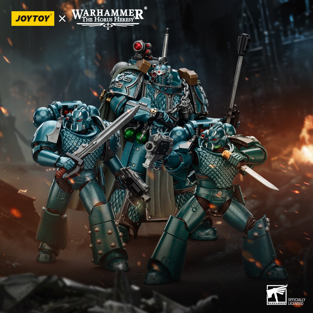JOYTOY Warhammer The Horus Heresy 1:18 Alpha Legion Exodus and Headhunters - JOYTOY WORLD