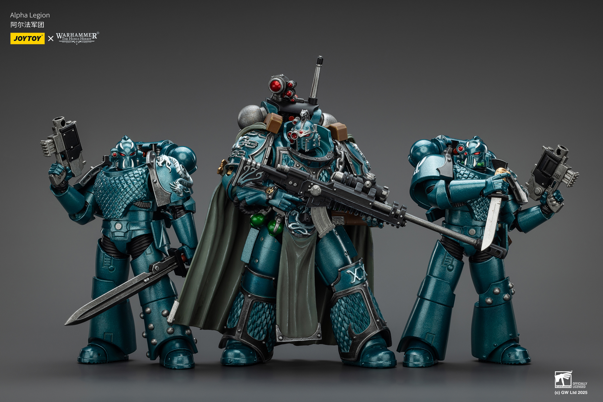JOYTOY Warhammer The Horus Heresy 1:18 Alpha Legion Exodus and Headhunters - JOYTOY WORLD