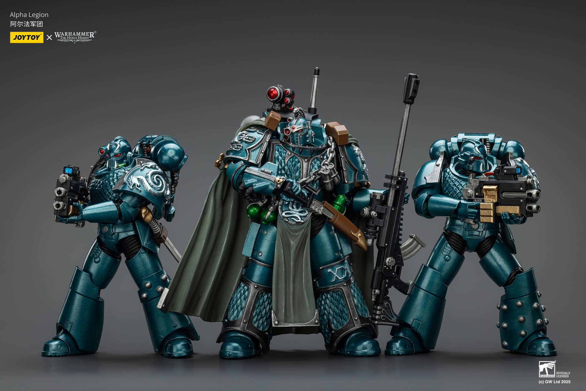 JOYTOY Warhammer The Horus Heresy 1:18 Alpha Legion Exodus and Headhunters - JOYTOY WORLD