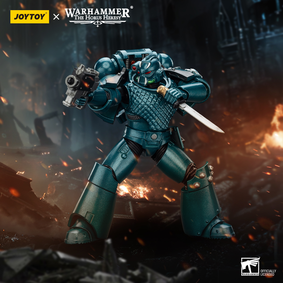 JOYTOY Warhammer The Horus Heresy 1:18 Alpha Legion Exodus and Headhunters - JOYTOY WORLD