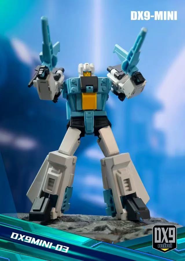 DX9 Mini 03 Transformers The Headmasters BRAINSTORM Matthew Axelson - JOYTOY WORLD