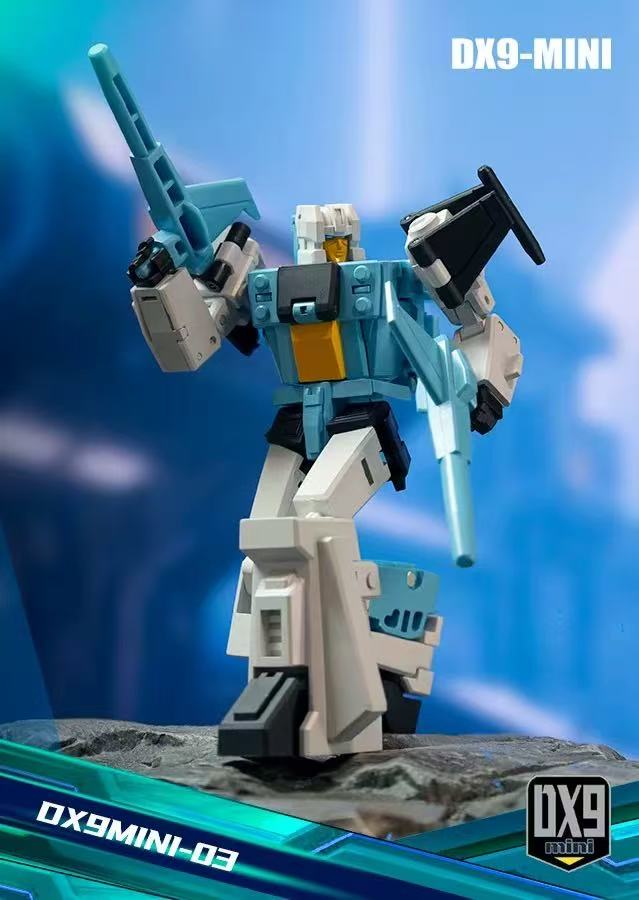 DX9 Mini 03 Transformers The Headmasters BRAINSTORM Matthew Axelson - JOYTOY WORLD