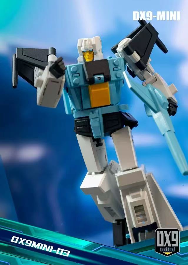 DX9 Mini 03 Transformers The Headmasters BRAINSTORM Matthew Axelson - JOYTOY WORLD