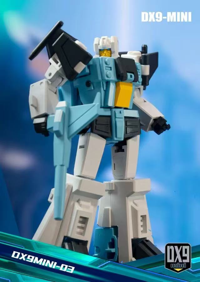 DX9 Mini 03 Transformers The Headmasters BRAINSTORM Matthew Axelson - JOYTOY WORLD