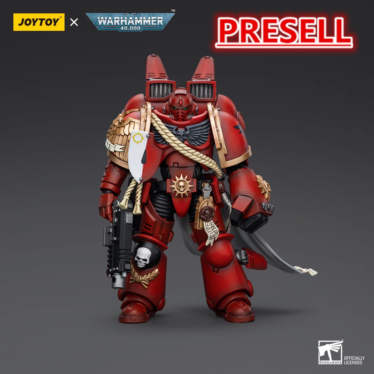 JOYTOY Warhammer 40k 1: 18 Blood Angels Jump Pack Intercessors - JOYTOY WORLD