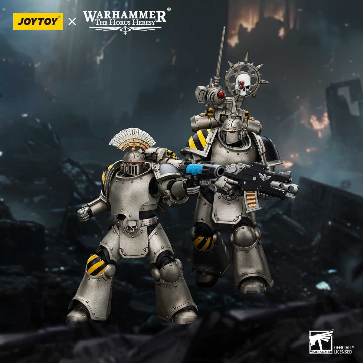 JOYTOY Warhammer The Horus Heresy 1:18 lron Warriors MKlll Tactical Legion - JOYTOY WORLD