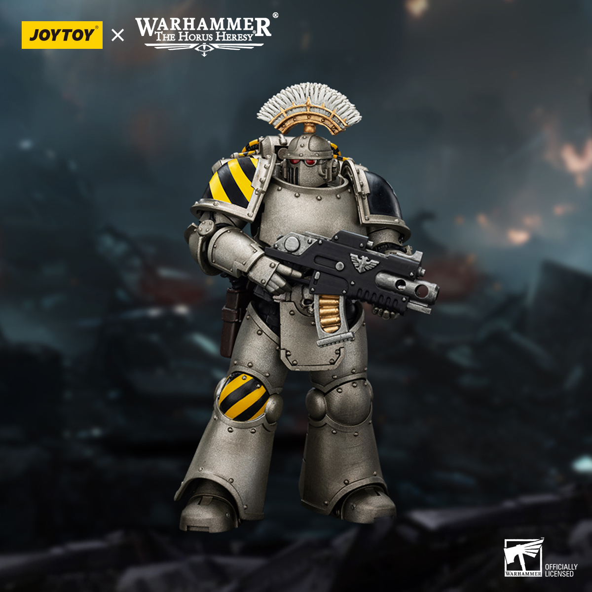 JOYTOY Warhammer The Horus Heresy 1:18 lron Warriors MKlll Tactical Legion - JOYTOY WORLD