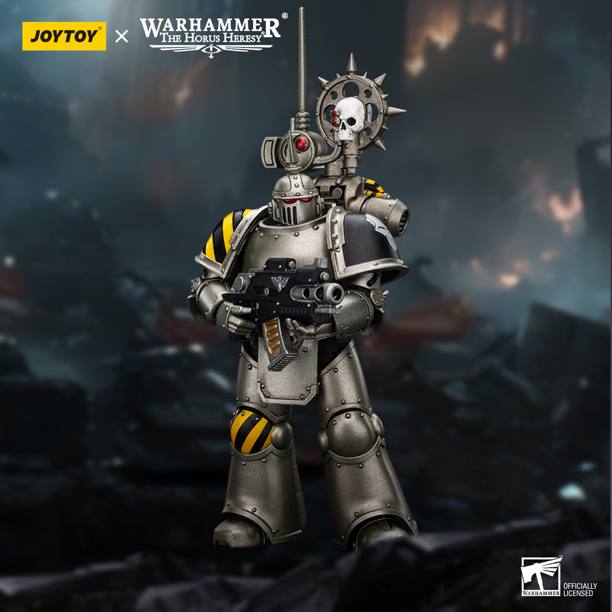 JOYTOY Warhammer The Horus Heresy 1:18 lron Warriors MKlll Tactical Legion - JOYTOY WORLD