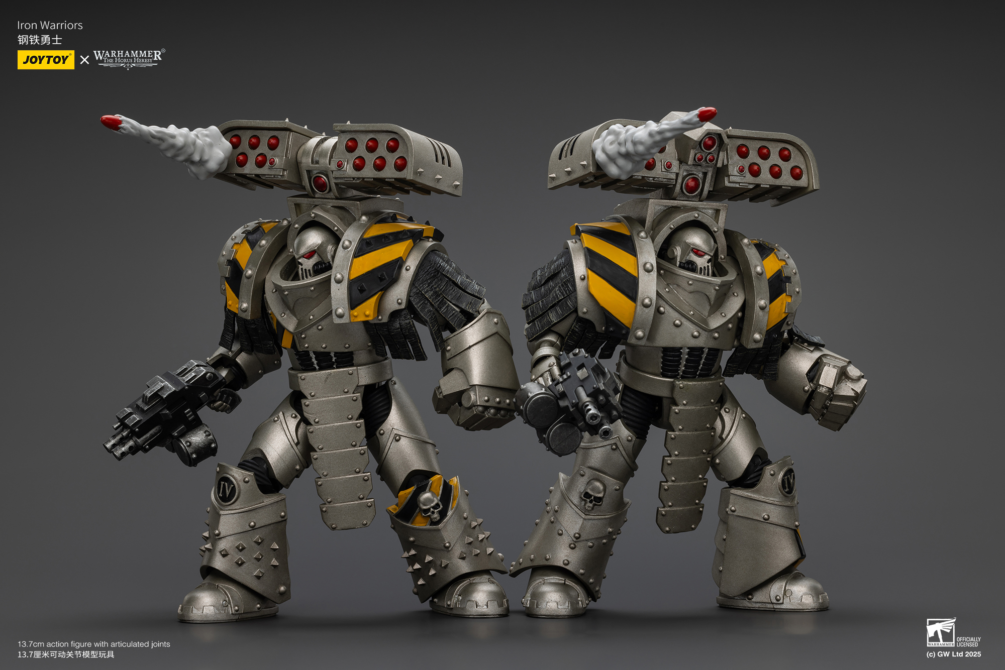 JOYTOY Warhammer The Horus Heresy 1:18 lron Warriors Tyrant Siege Terminator - JOYTOY WORLD