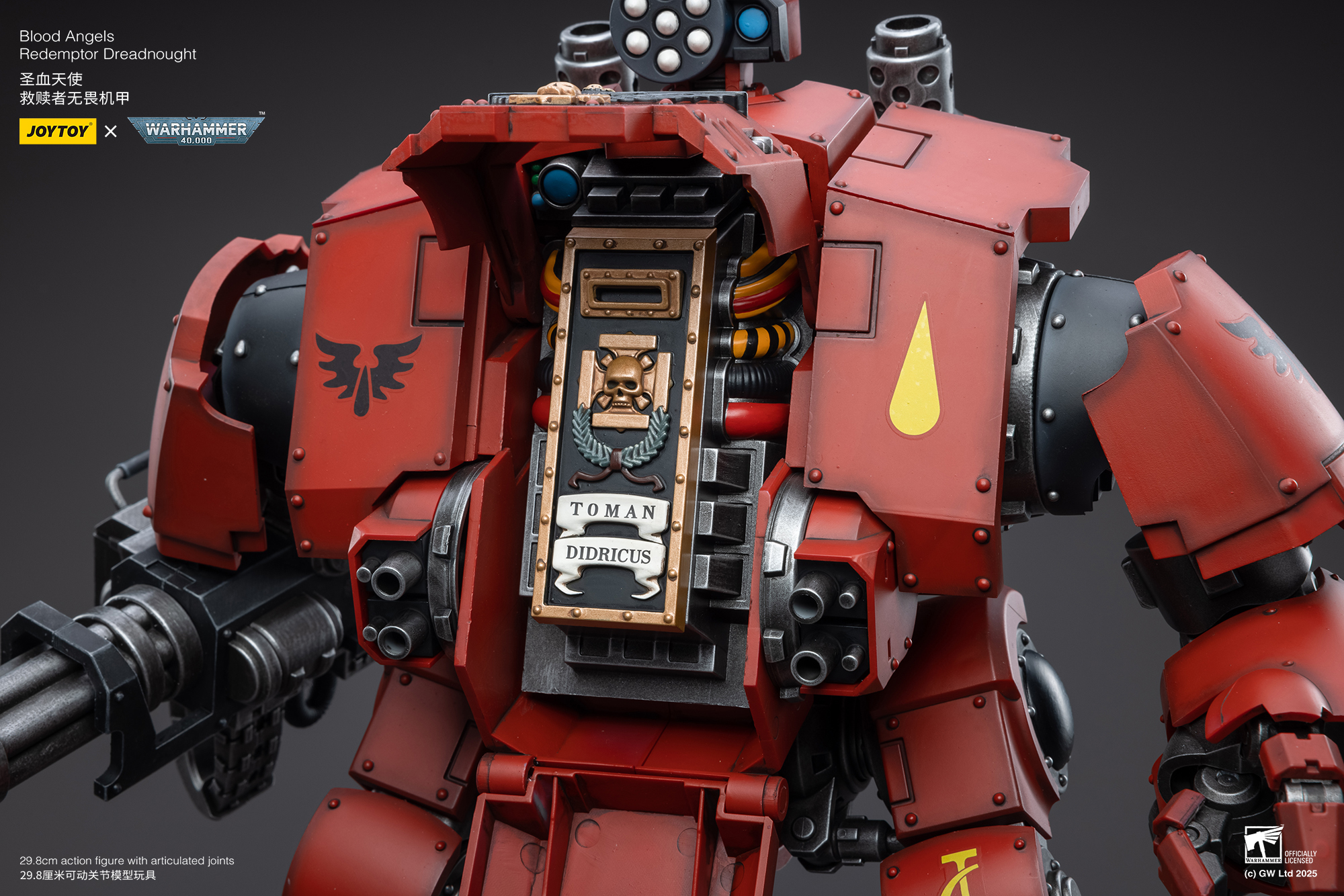 JOYTOY JT3365 Warhammer 40k 1: 18 Blood Angels Redemptor Dreadnought - JOYTOY WORLD