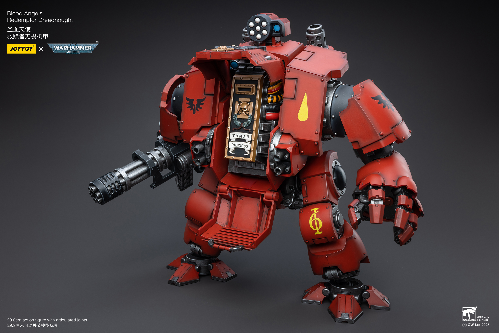 JOYTOY JT3365 Warhammer 40k 1: 18 Blood Angels Redemptor Dreadnought - JOYTOY WORLD
