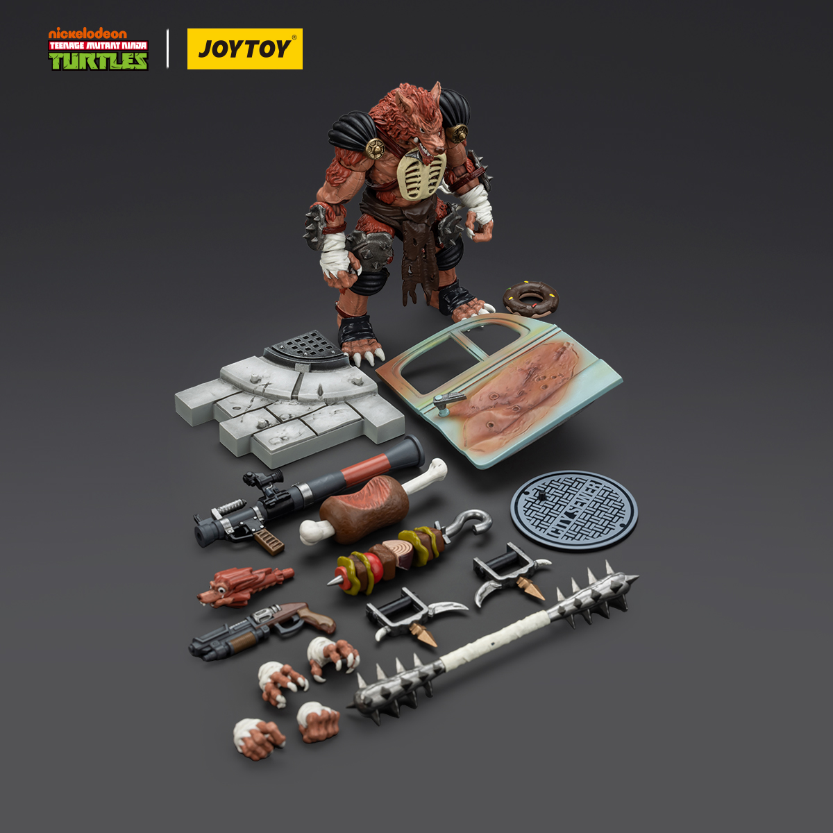 JOYTOY Teenage Mutant Ninja Turtles TMNT Dirtbag & Groundchuck & Rahzar - JOYTOY WORLD