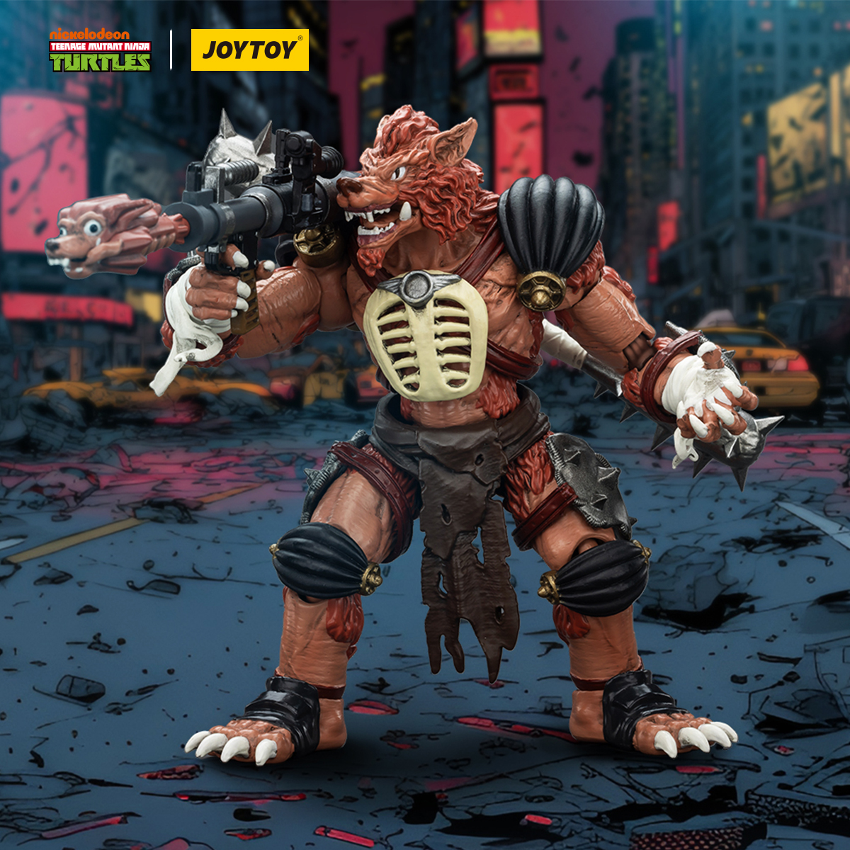 JOYTOY Teenage Mutant Ninja Turtles TMNT Dirtbag & Groundchuck & Rahzar - JOYTOY WORLD