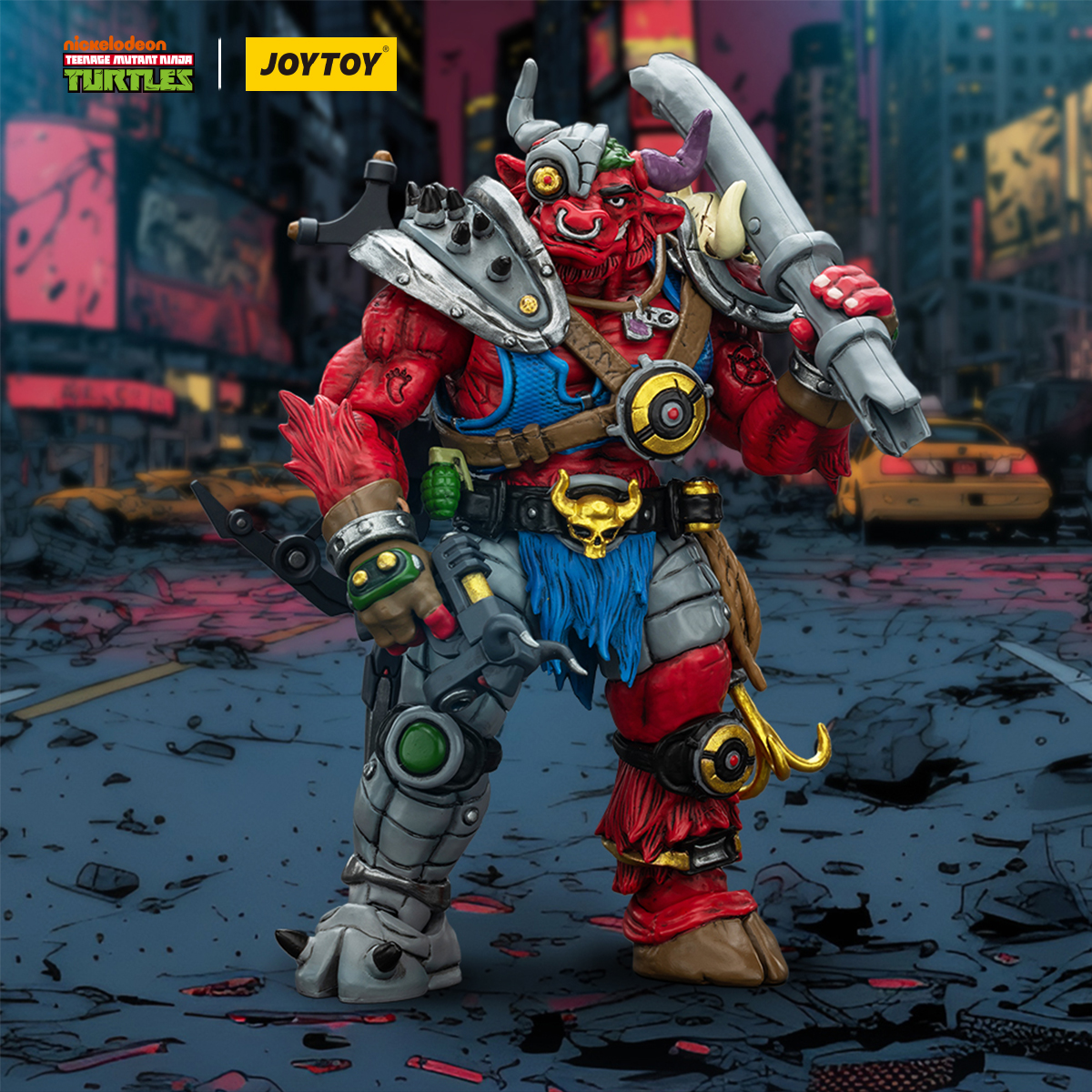 JOYTOY Teenage Mutant Ninja Turtles TMNT Dirtbag & Groundchuck & Rahzar - JOYTOY WORLD