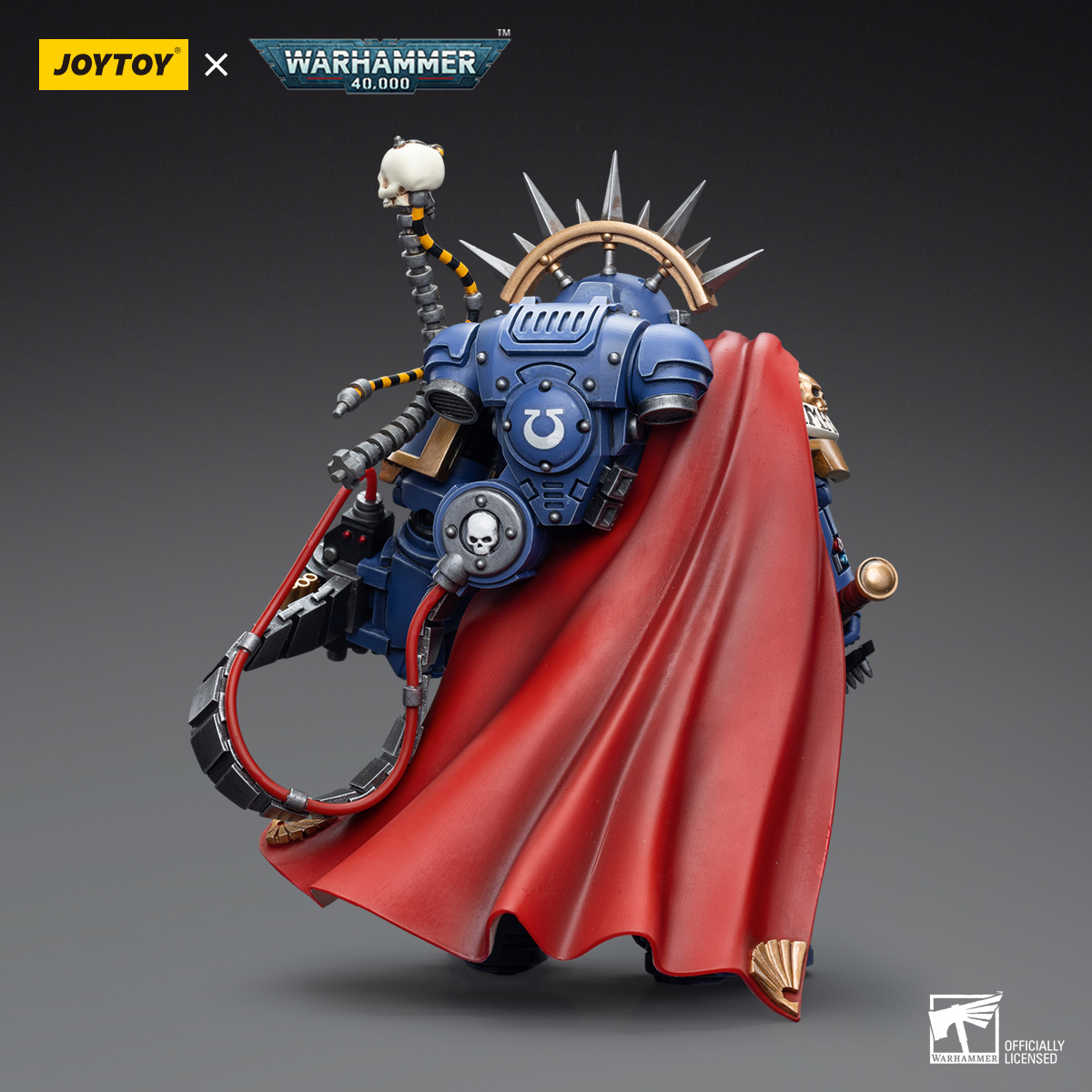 JOYTOY JT7745 Warhammer 40k 1: 18 Ultramarines Captain in Gravis Armour - JOYTOY WORLD
