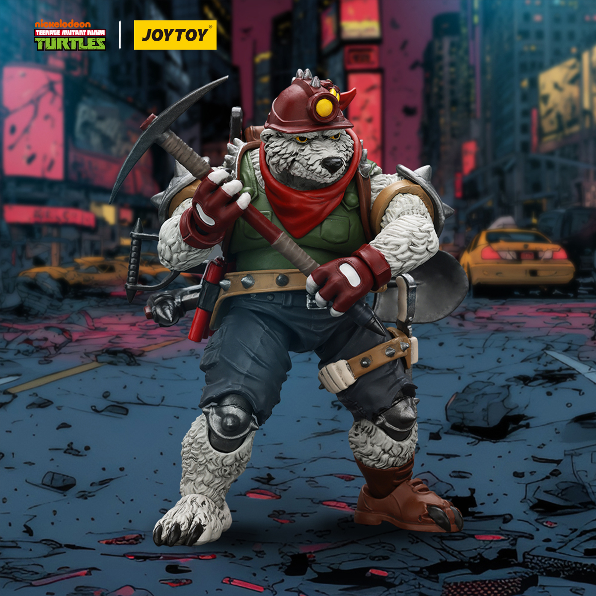 JOYTOY Teenage Mutant Ninja Turtles TMNT Dirtbag & Groundchuck & Rahzar - JOYTOY WORLD