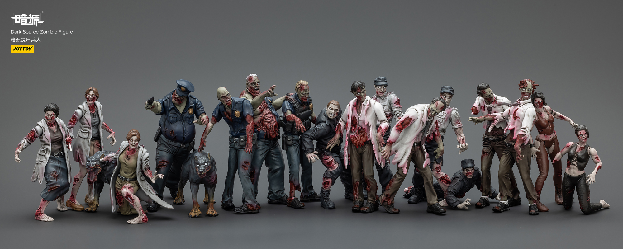 JOYTOY Dark Source 1：25 Zombie Figure - JOYTOY WORLD
