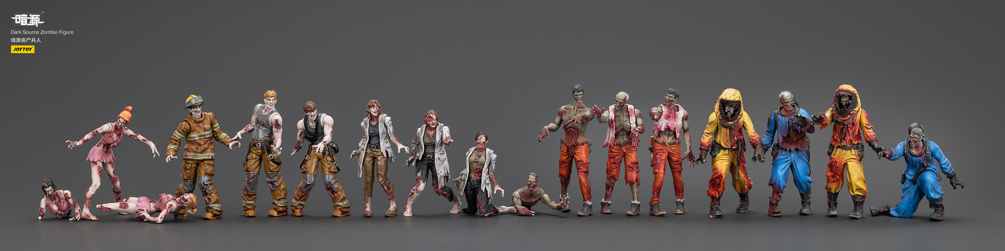 JOYTOY Dark Source 1：25 Zombie Figure - JOYTOY WORLD