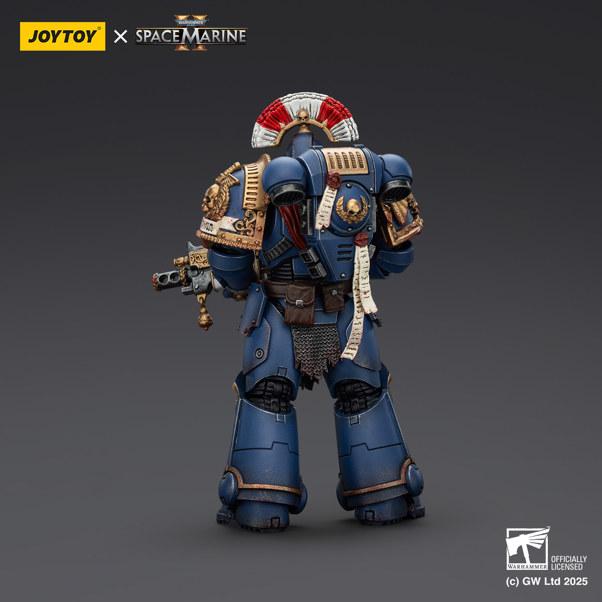 JOYTOY JT01536 Warhammer 40k 1: 18 Ultramarines Relic Secundus Armour with Artificer bolt rifle chainsword and bolt pistol - JOYTOY WORLD