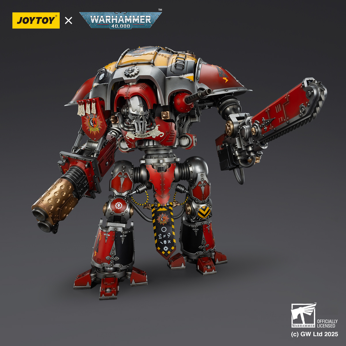 JOYTOY JT9305 Warhammer 40k 1: 18 Imperial Knights House Raven Knight Errant - JOYTOY WORLD