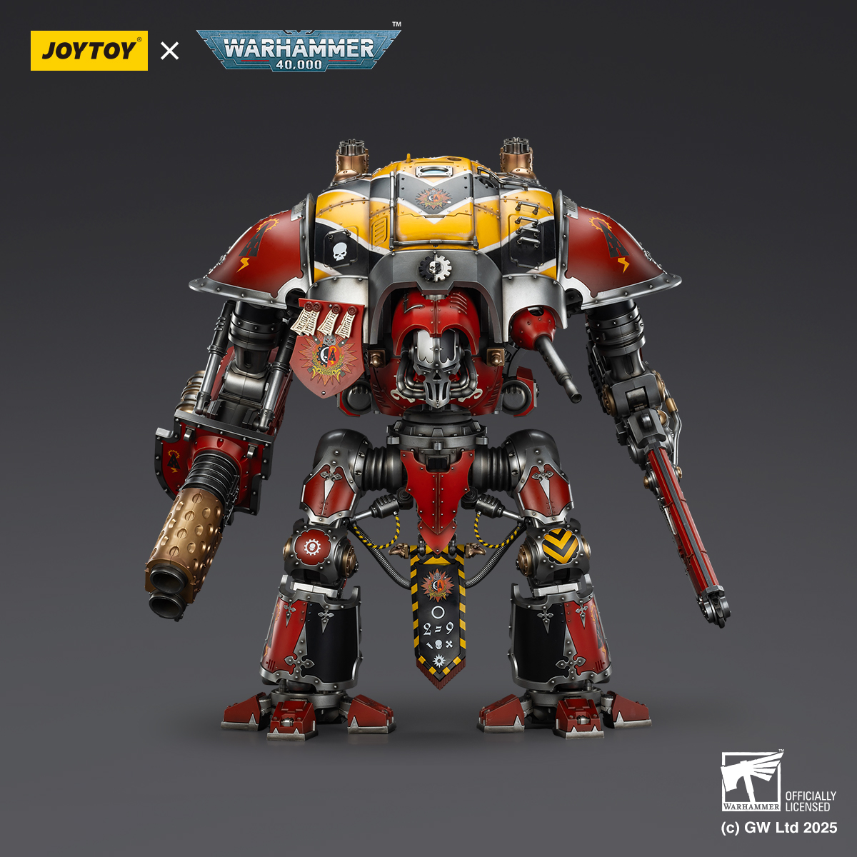 JOYTOY JT9305 Warhammer 40k 1: 18 Imperial Knights House Raven Knight Errant - JOYTOY WORLD