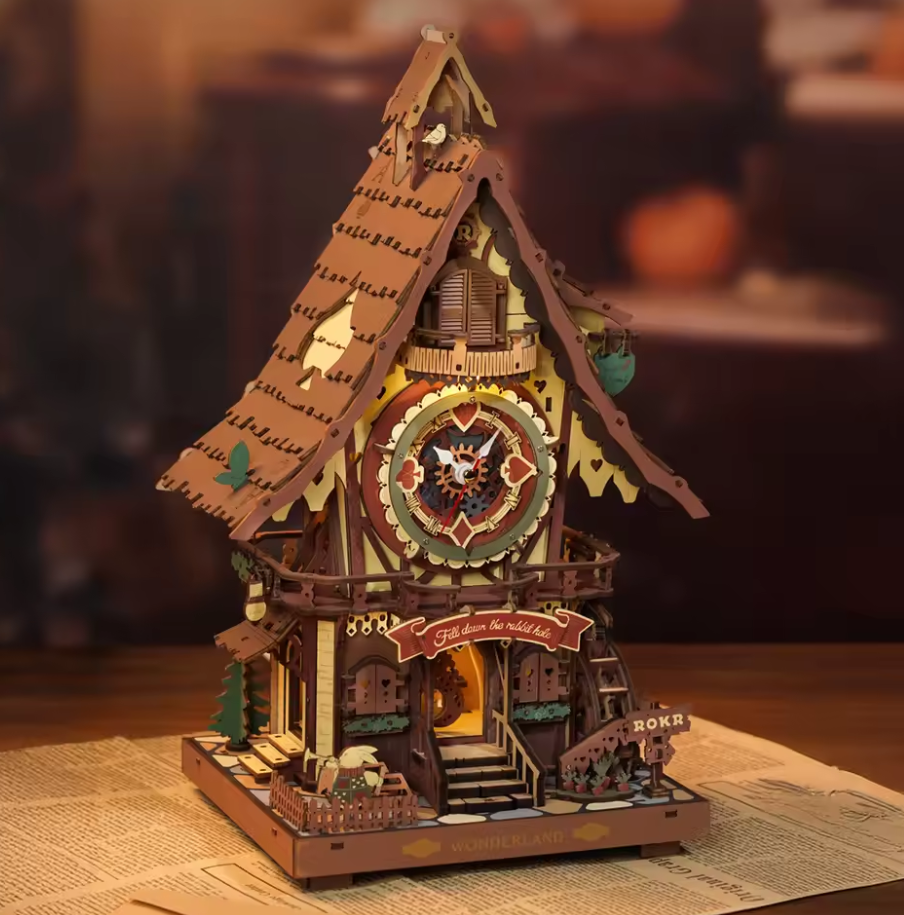 Robotime LC901 Cuckoo Clock(colorful) - JOYTOY WORLD