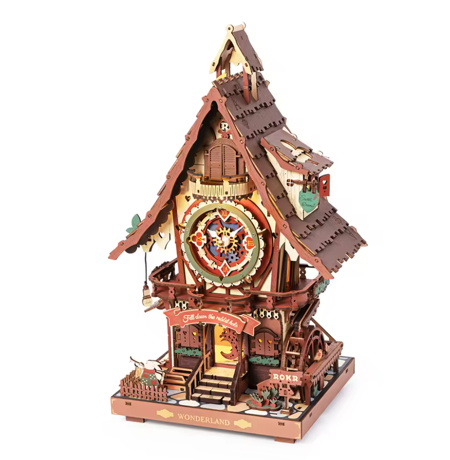 Robotime LC901 Cuckoo Clock(colorful) - JOYTOY WORLD