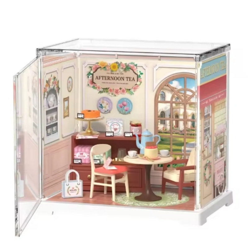 Robotime DWS02B Honey Tea Lounge - JOYTOY WORLD