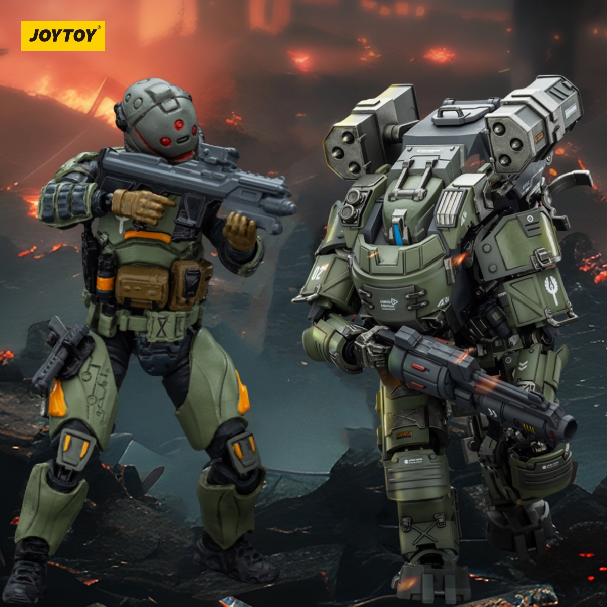 JOYTOY Dark Source 1: 25 APOC Series Storm Tempestus - JOYTOY WORLD