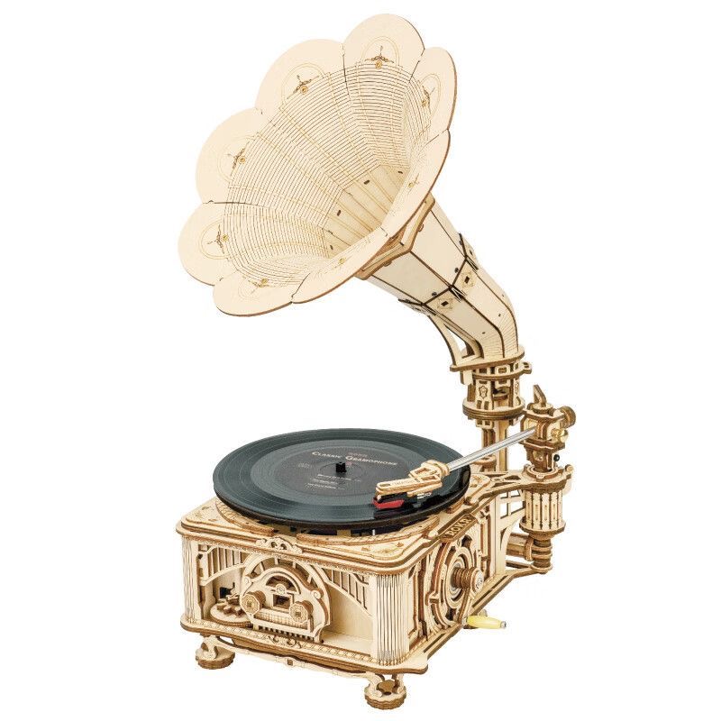 Robotime LKB01 Classic Gramophone - JOYTOY WORLD