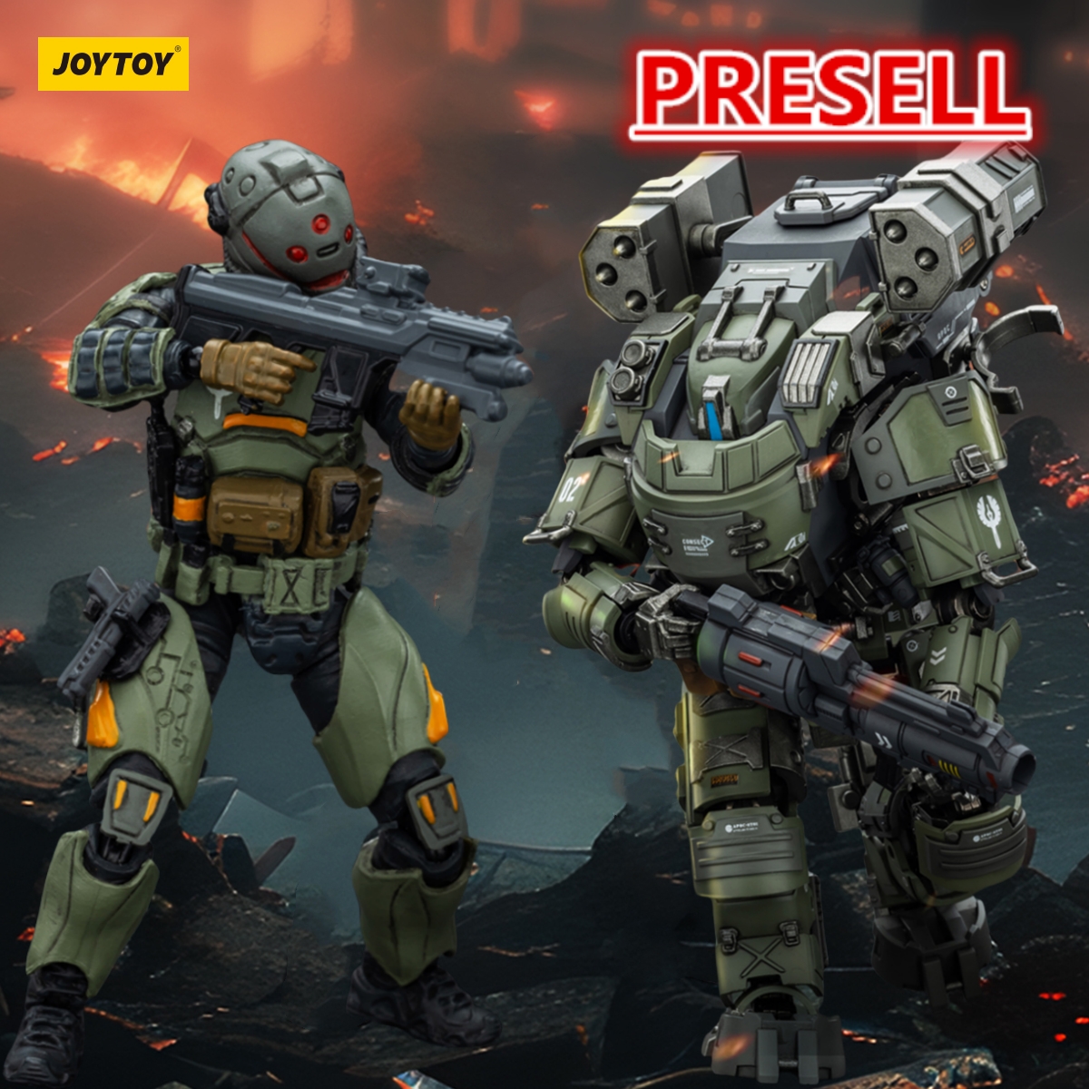 JOYTOY Dark Source 1: 25 APOC Series Storm Tempestus - JOYTOY WORLD