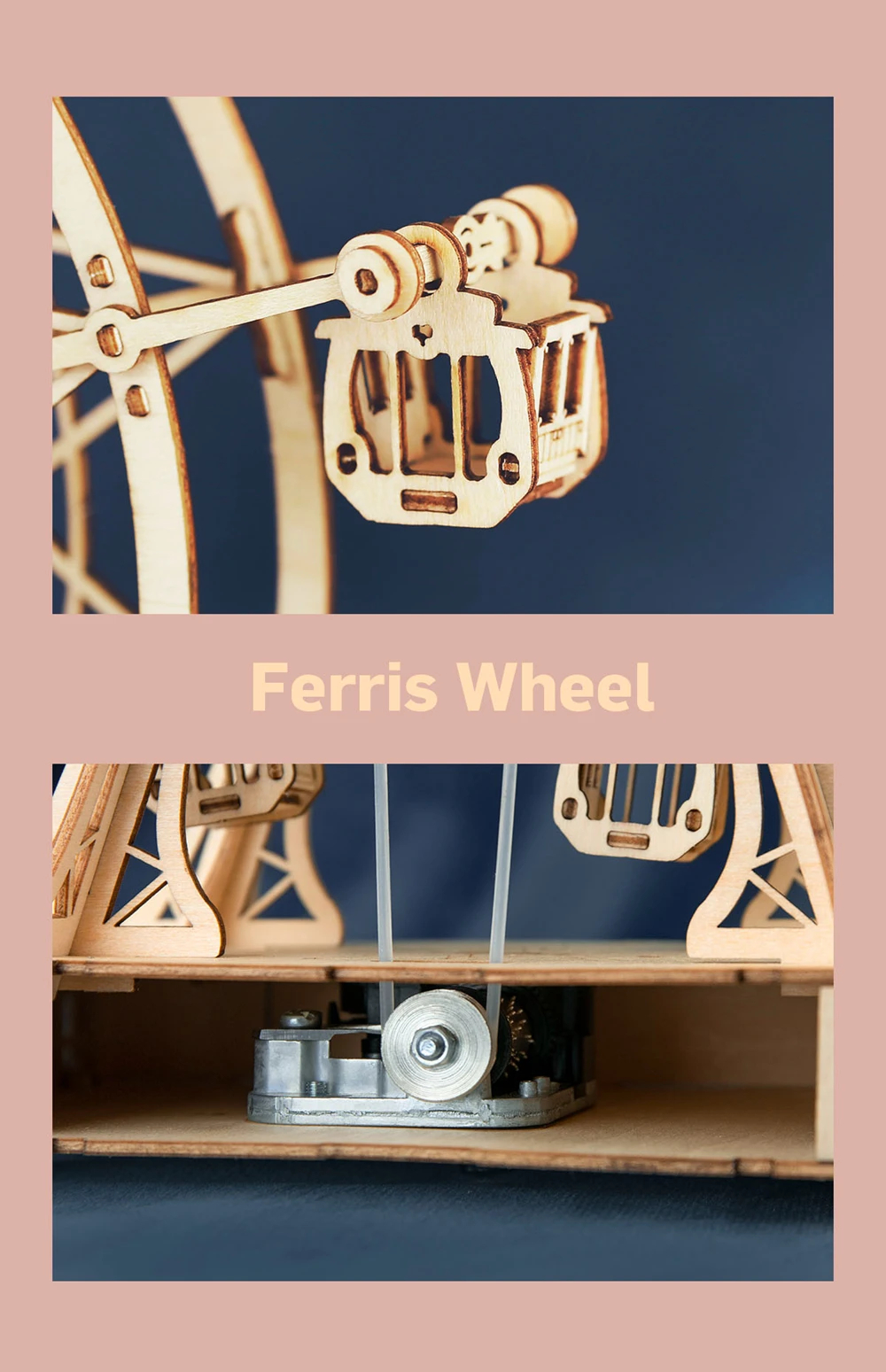 Robotime TNG01 Ferris Wheel - JOYTOY WORLD