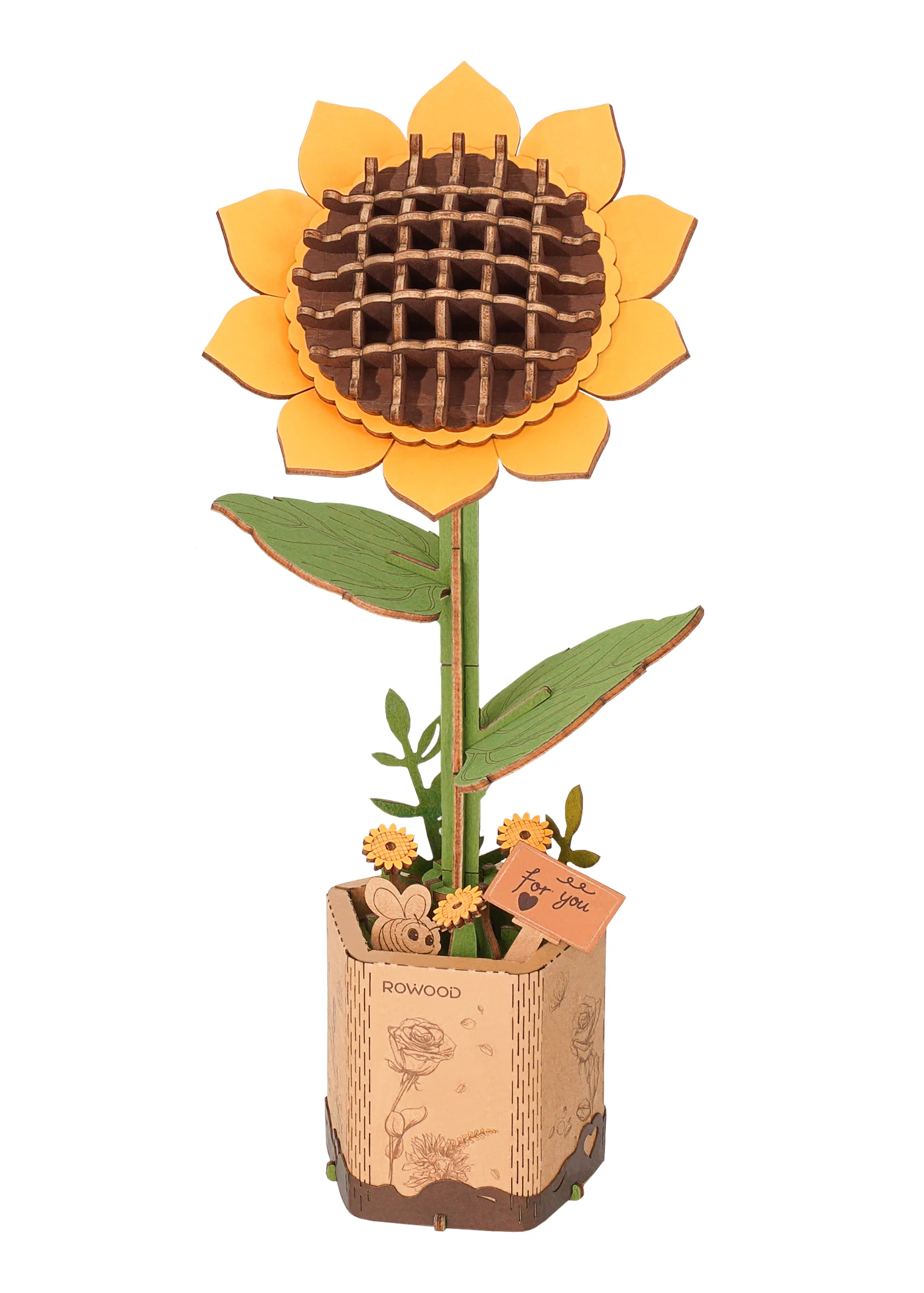 Robotime TW011 Sunflower - JOYTOY WORLD