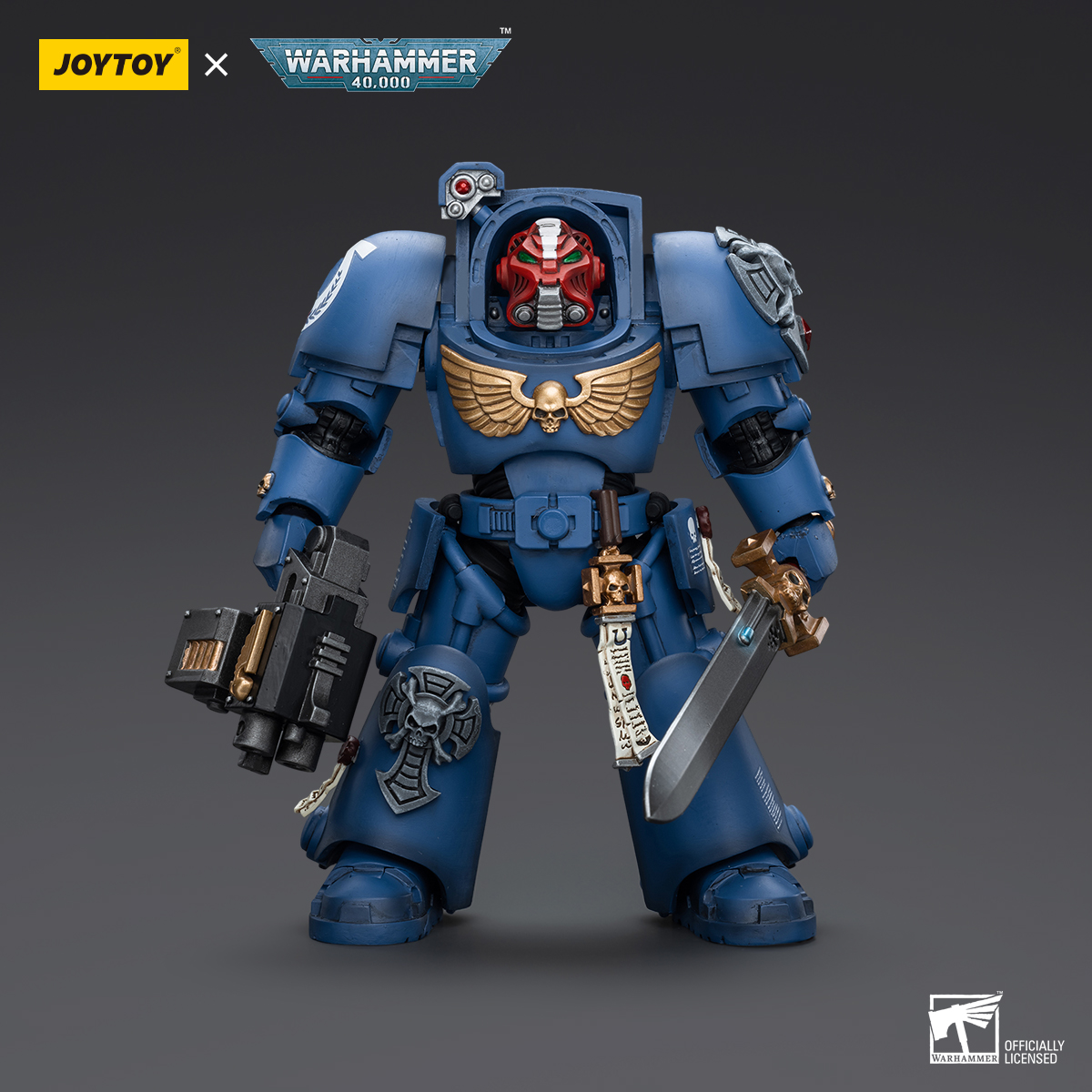 JOYTOY Warhammer 40k 1: 18 Ultramarines Terminator Squad - JOYTOY WORLD