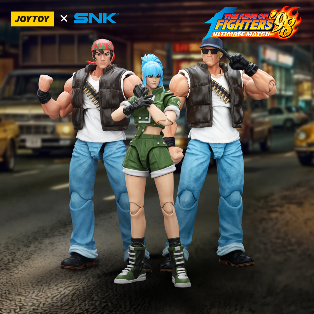 JOYTOY The King of Fighters KOF 98UM Ikari Warriors Team - JOYTOY WORLD